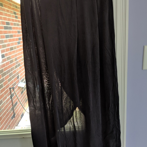 Gray Knit Wrap skirt - Picture 3 of 5